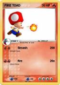 FIRE TOAD