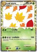 Leaf storm