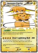 Awesome Raichu