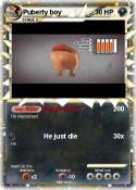 Puberty boy