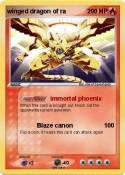 winged dragon