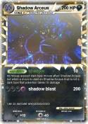 Shadow Arceus