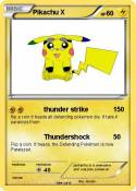 Pikachu X