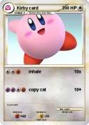 Kirby card