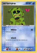 sad Springtrap