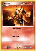 Fire man