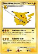 Sword Pikachu