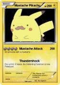 Mustache Pikach