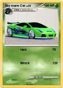 Sky mans Car