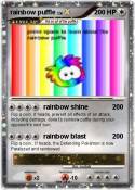 rainbow puffle
