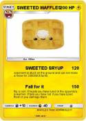 SWEETED WAFFLES