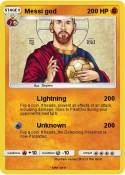 Messi god
