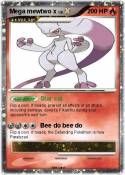 Mega mewtwo x