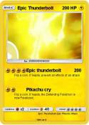 Epic Thunderbol