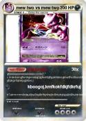mew two vs mew