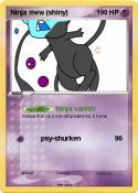Ninja mew