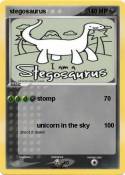 stegosaurus