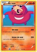 de wae
