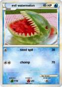 evil watermelon