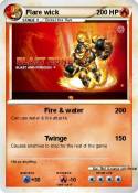 Flare wick