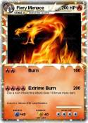 Fiery Menace