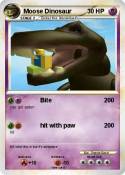 Moose Dinosaur