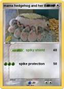 mama hedgehog