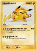 mega PIKACHU