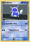 water pikachu