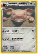 cochon a dent