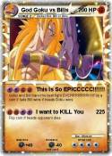 God Goku vs