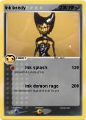 Ink bendy