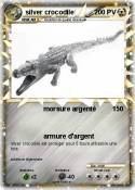 silver crocodil