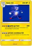 Sanic GX