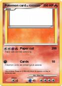 Pokemon card