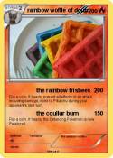 rainbow woflle