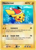 Pikachu noel