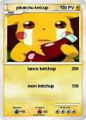 pikatchu ketcup