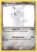 silver Pikachu