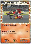 MOTO FEU X