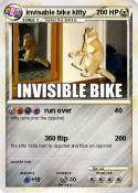 invisable bike
