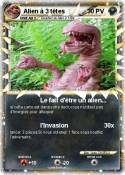 Alien à 3 têtes
