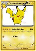 Pikachu dabbing