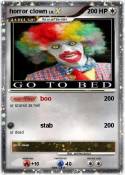 horror clown