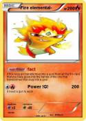 Fire elemental-