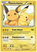 Pikachu Raichu