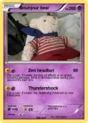 Bounjour bear