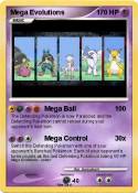 Mega Evolutions