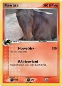 Pony tata