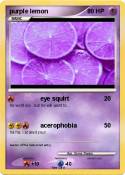 purple lemon